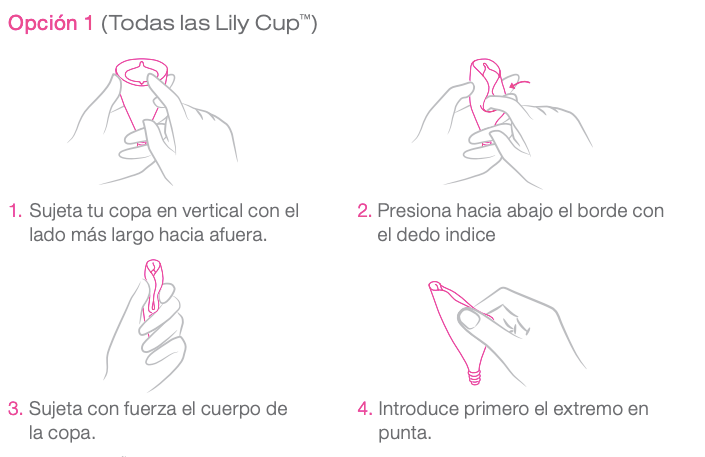 Lily cup intimina