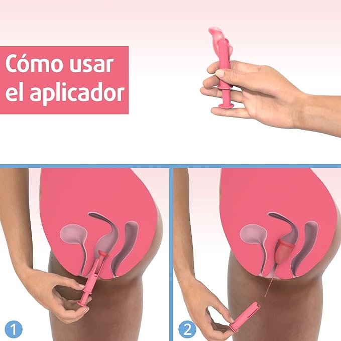 Aplicador copa menstrual